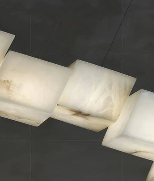 Marble Box Chandelier