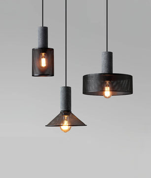 Concrete Industry Pendant Lamp