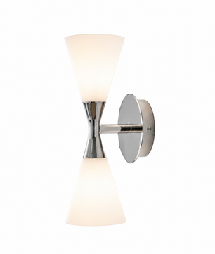 Clessidra Mid-Century Bowtie Wall Sconce