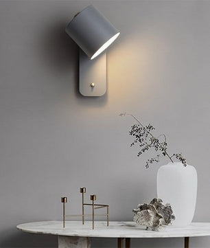 Rotatable Cylinder Wall Mounted Reading Light S02