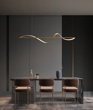 Whisper Linear Island Chandelier