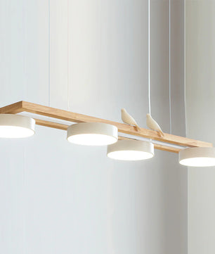 Sienna Bird Long Chandelier
