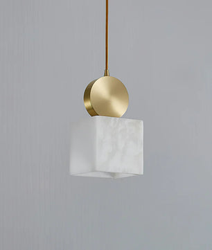 Etruscan Alabaster Pendant Light