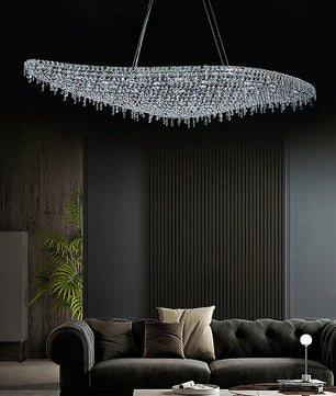 Leaves Crystal Chandelier