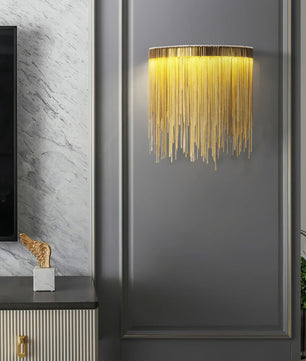 Cadena Tassel Wall Lamp