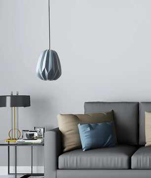 Papaya Resin Pendant Lamp