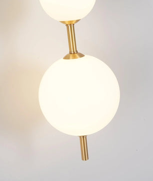 Vertical Globe Wall Lamp