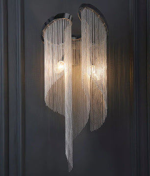 Chain Tassel Wall Lamp