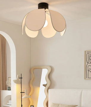 Flower Fabric Ceiling Lamp