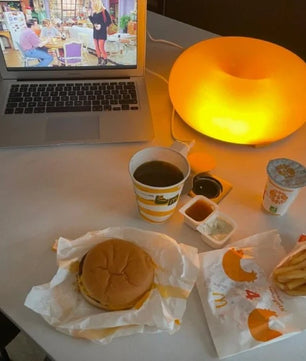 Bauhaus Glass Donut Table / Wall Lamp S77