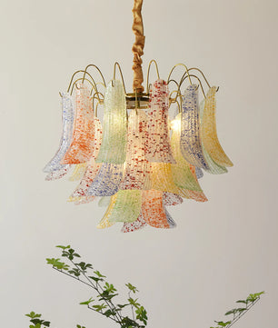 Mazzega Murano Glass Chandelier