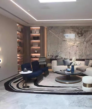 Black Slender Alabaster Wall Lamp