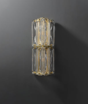 Triangular Glass Wall Light