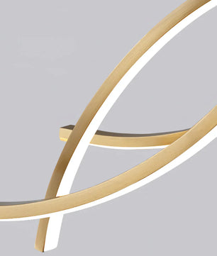 Wave Island Chandelier