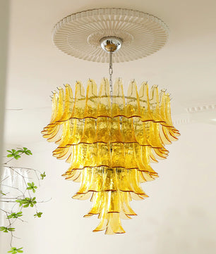 Murano Petal Chandelier