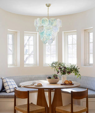 Vistosi Blue Murano Chandelier