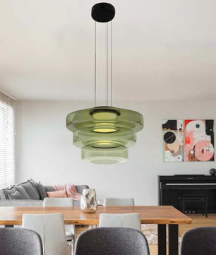 Nordic postmodern creative glass pendant light