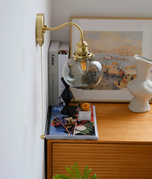 Wingbo Glass Wall Lamp