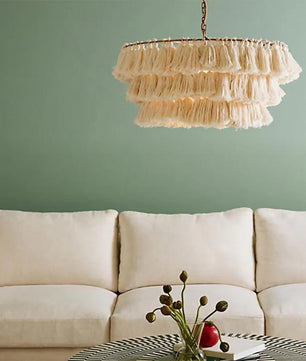 Multicolor Tassel Chandeliers