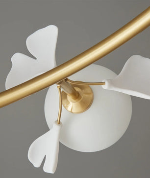 Allanie Gingko Round Chandelier