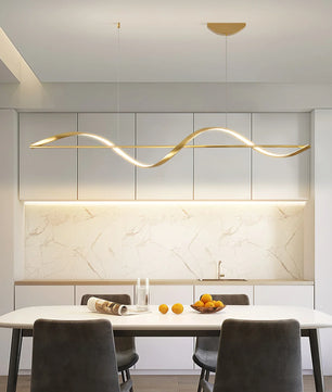 Whisper Linear Island Chandelier