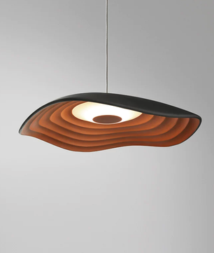 Wabi-Sabi Wavy Terraced Ricefields Pendant Light