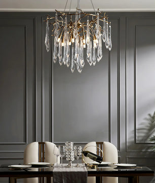 Branchs Brass Chandelier