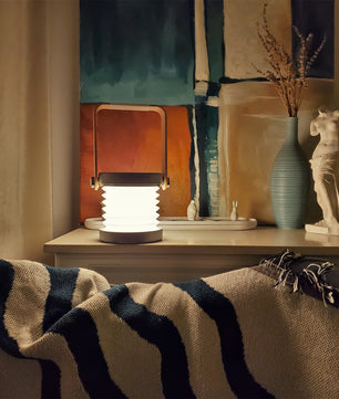 Portable Lantern Table Lamp