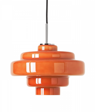 Tiered Glass Pendant Light