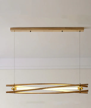 Axis Wood Chandelier