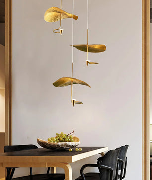 Lotus Leaf Chandelier