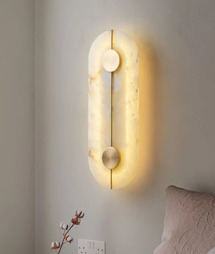 Artistic Alabaster Wall Lamp