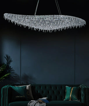 Leaves Crystal Chandelier