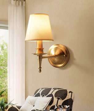 Antique Brass Wall Lamp