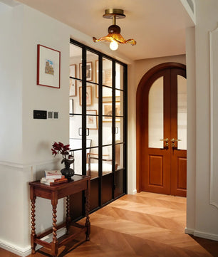 Kapok Wood Ceiling Light