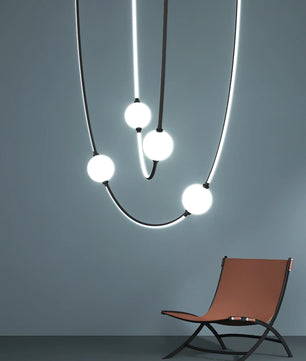 Linea Curva Chandelier