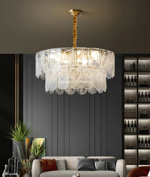Nason Brass Chandelier