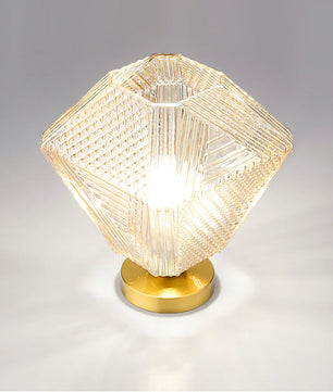 Diamond Cut Art Deco Ceiling Light