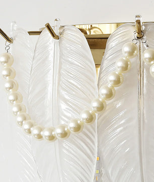 Feather Pearl Wall Lamp