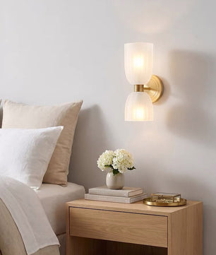 Tulipano Up Down Glass Wall Sconce