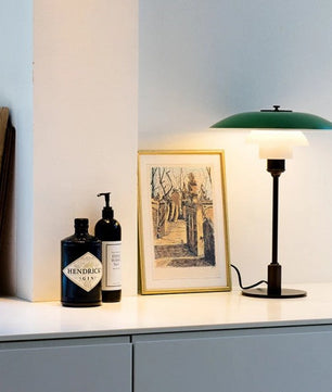 Danish Disc Multilayer Metal Table Lamp S109