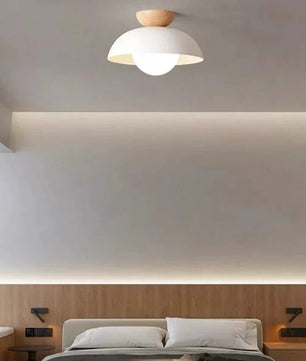 Minimalist Nordic Semi Ceiling Light S81