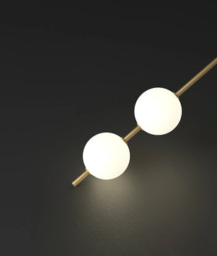 Vertical Balls Wall Lamp