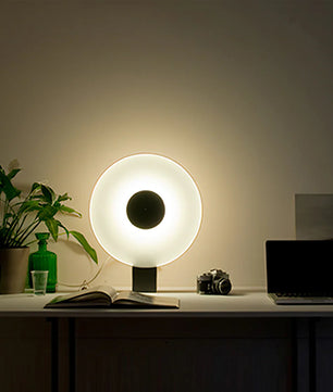 Round Flying Saucer Table Lamp