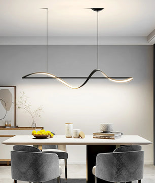 Whisper Linear Island Chandelier