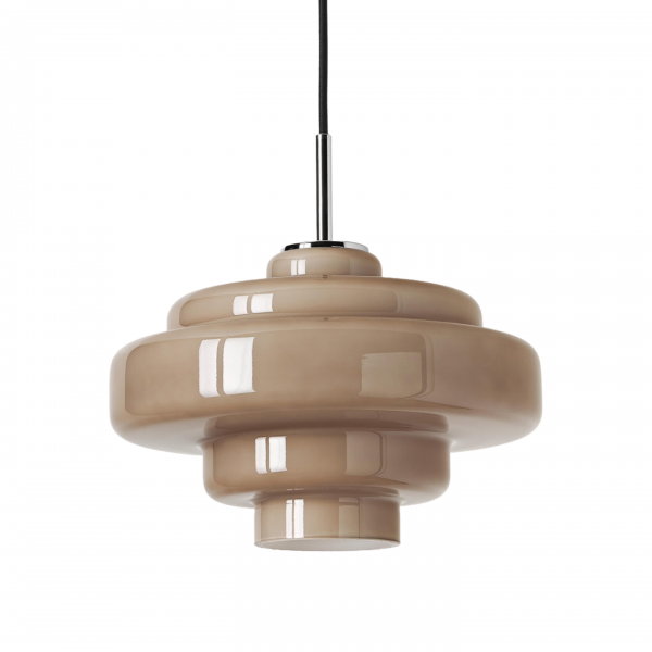 Tiered Glass Pendant Light