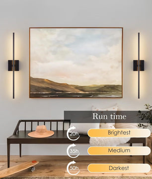 battery powered wall sconce