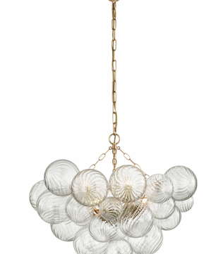 Cluster Glass Bubble Chandelier