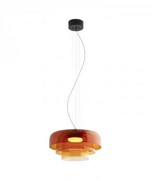 Lark 3 Shade Modern Glass Pendant Lamp